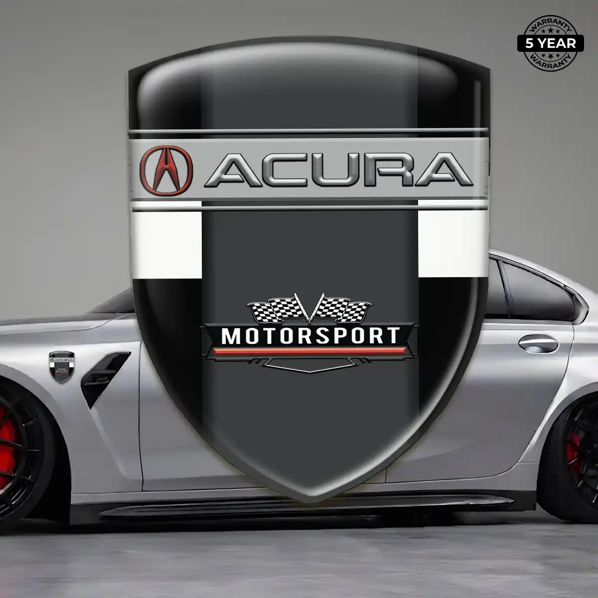 Acura Self Adhesive Emblem Sticker Superior Craft