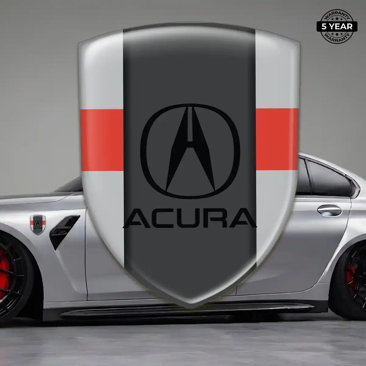 Acura Silicone Badge Prestige Line