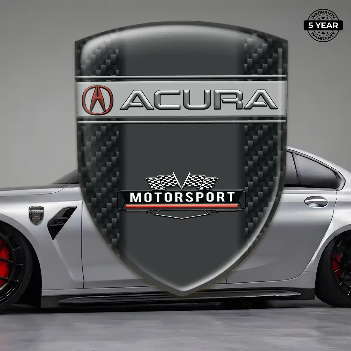 Acura Silicone Badge Prime Quality