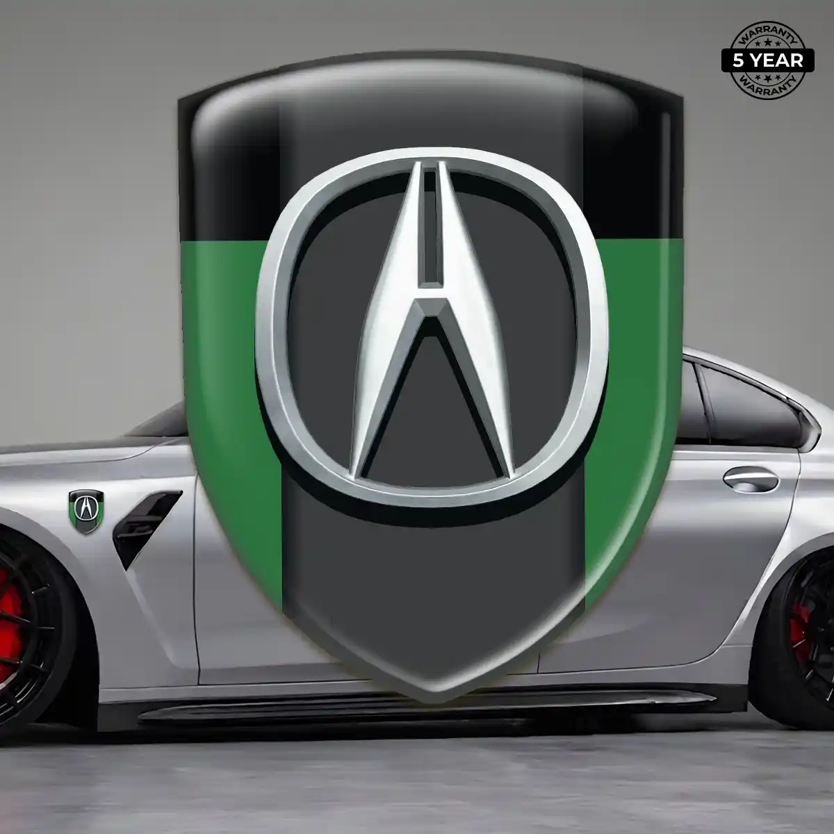 Acura Silicone Badge Refined Design