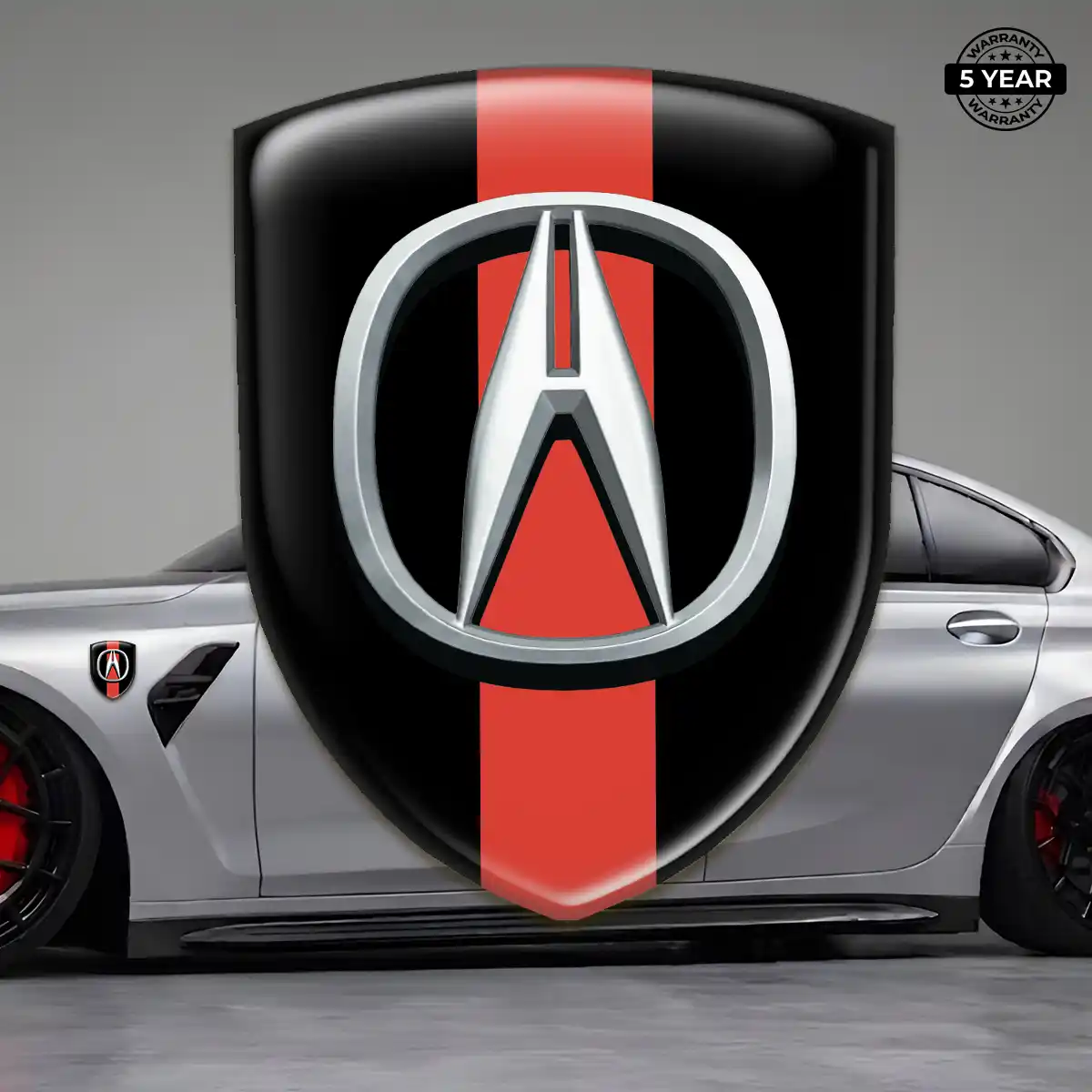 Acura Silicone Badge Superior Craft