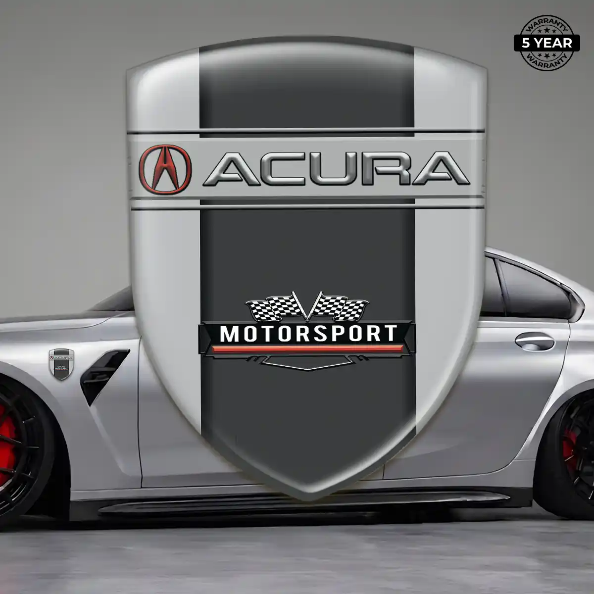 Acura Silicone Emblem Refined Design