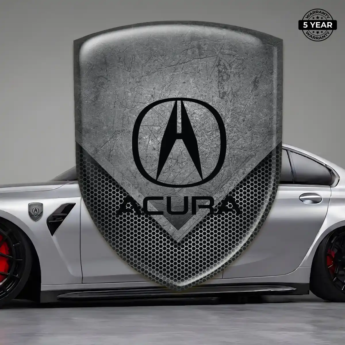 Acura Silicone Emblem Sleek Style