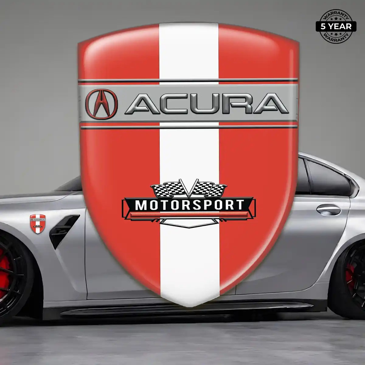 Acura Silicone Sticker Prime Quality