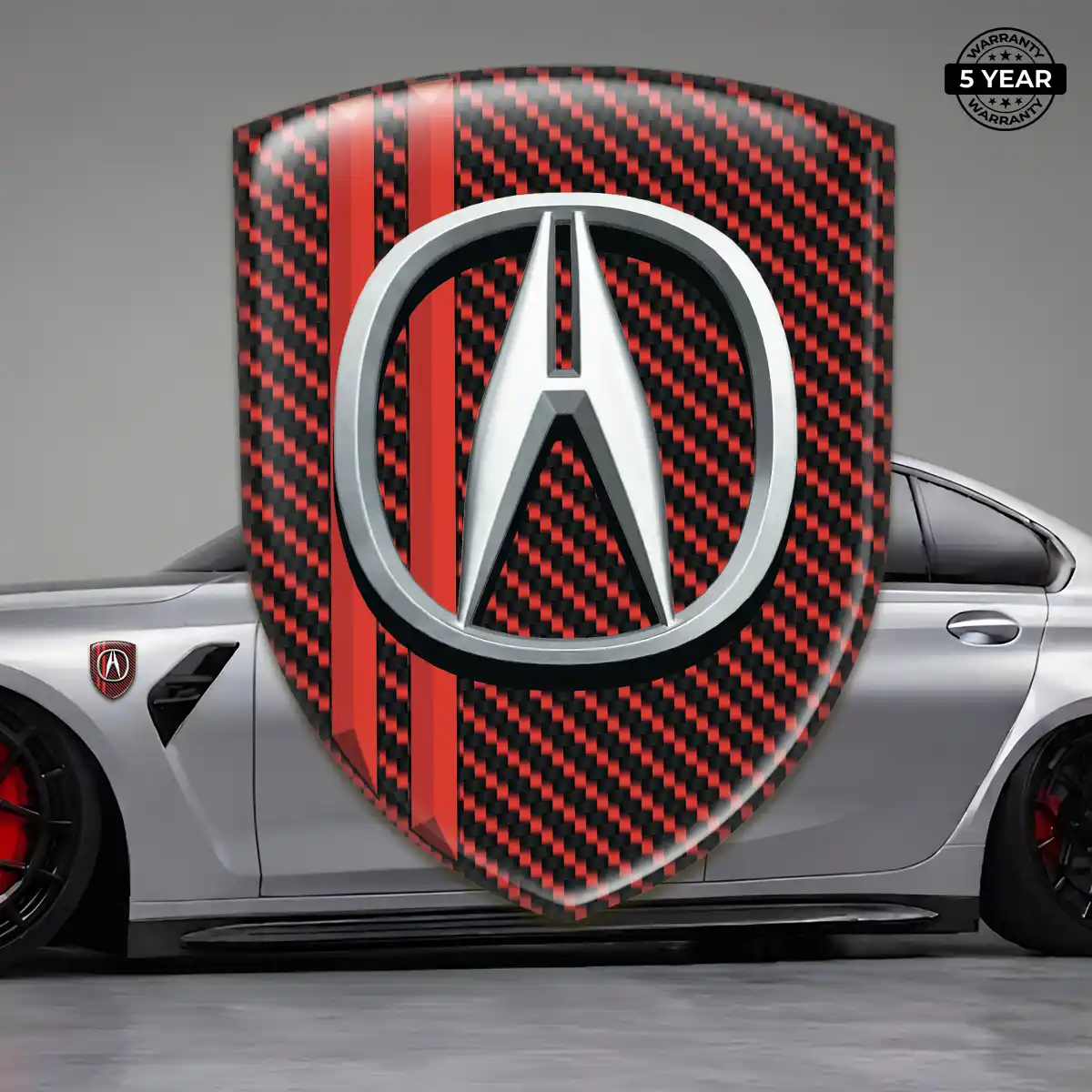Acura Silicone Sticker Signature Grade