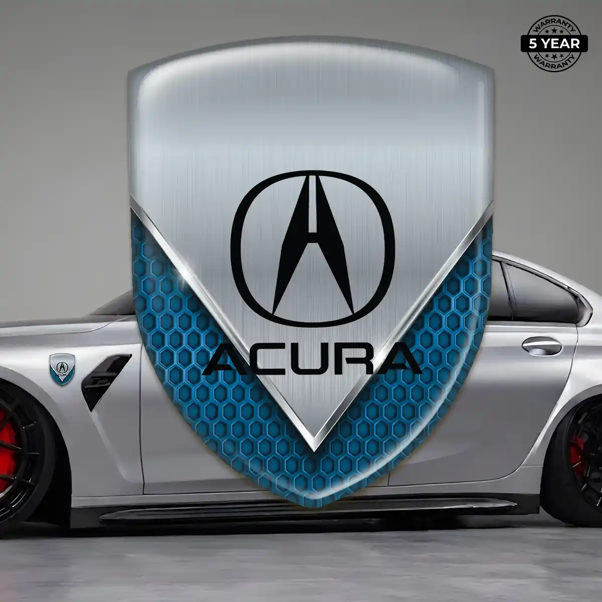 Acura Vehicle Logo Sticker Refined Design