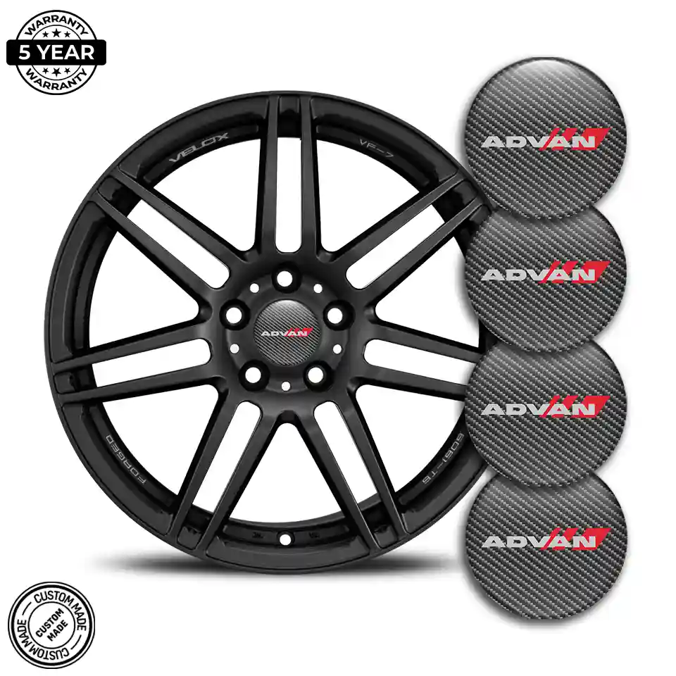 Advan Badge Emblems Center Cap Premium Edition