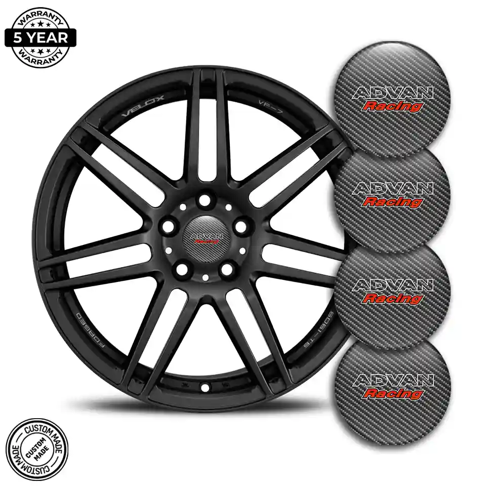 Advan Domed Emblem Self-Adhesive High Quality