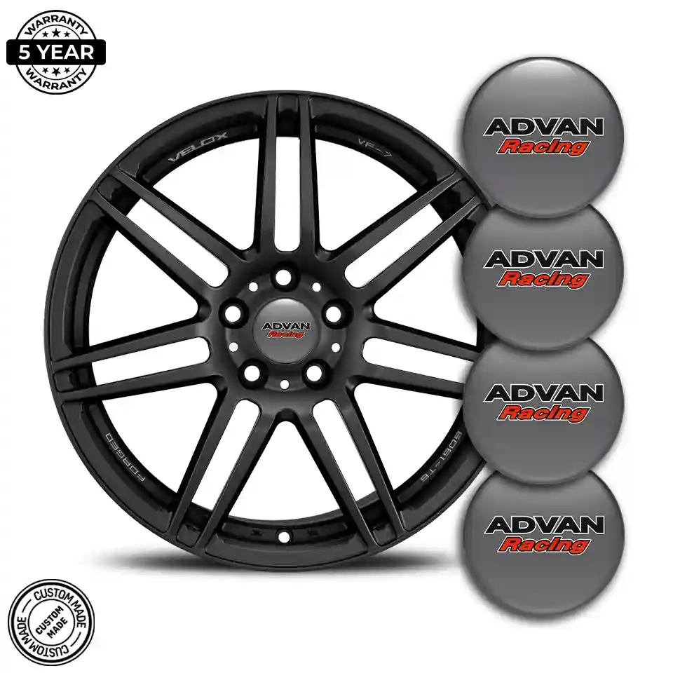 Advan Domed Sticker Premium Quality