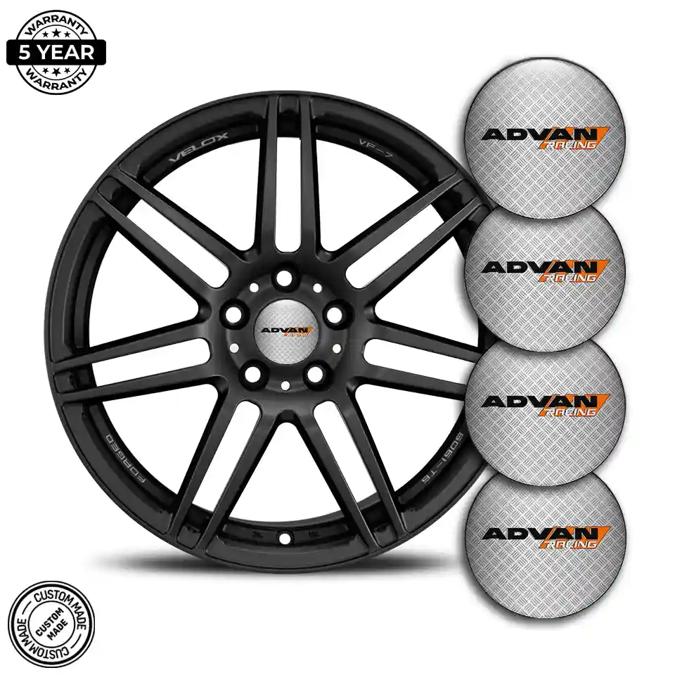 Advan Emblem Badge Self-Adhesive Premium Quality