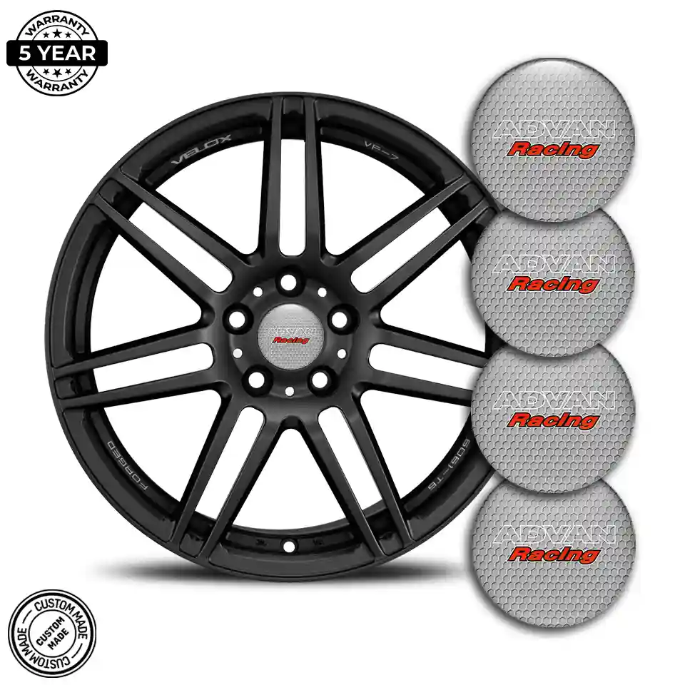 Advan Emblem Badge Self-Adhesive Stylish Design