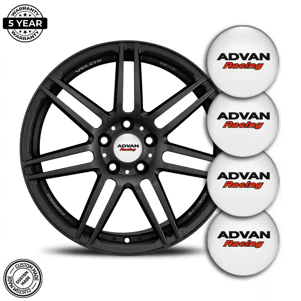 Advan Emblem Wheel Center Caps Stylish Design
