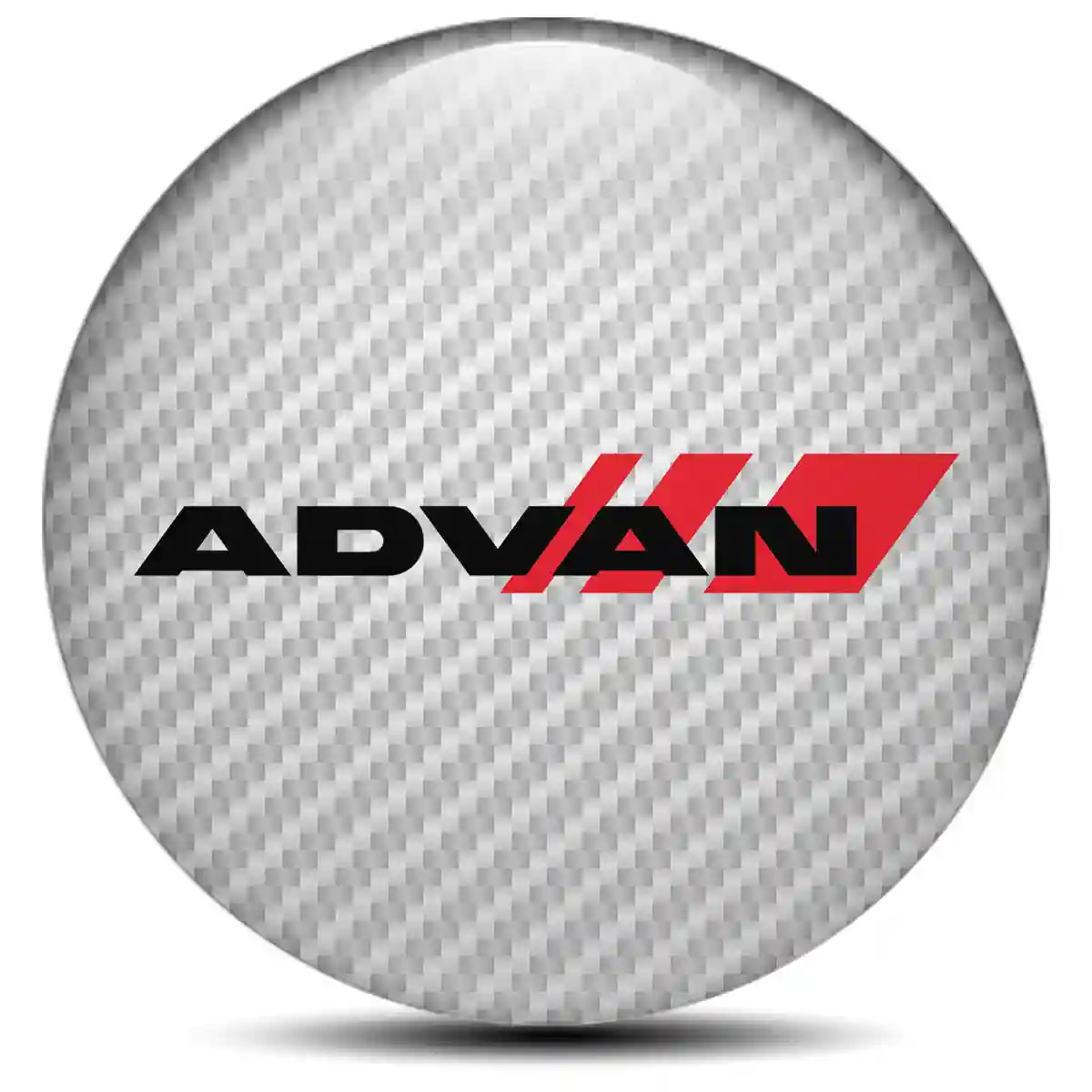 Advan Logo Silicone Badge High Quality