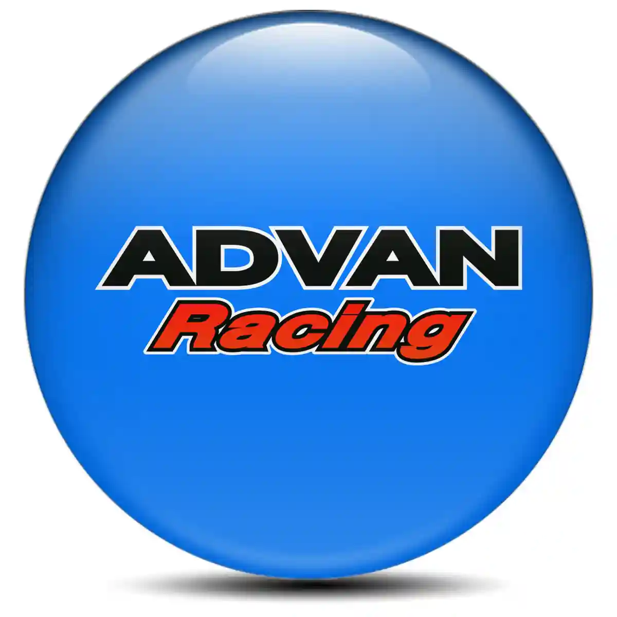 Advan Logo Silicone Badge Premium Quality