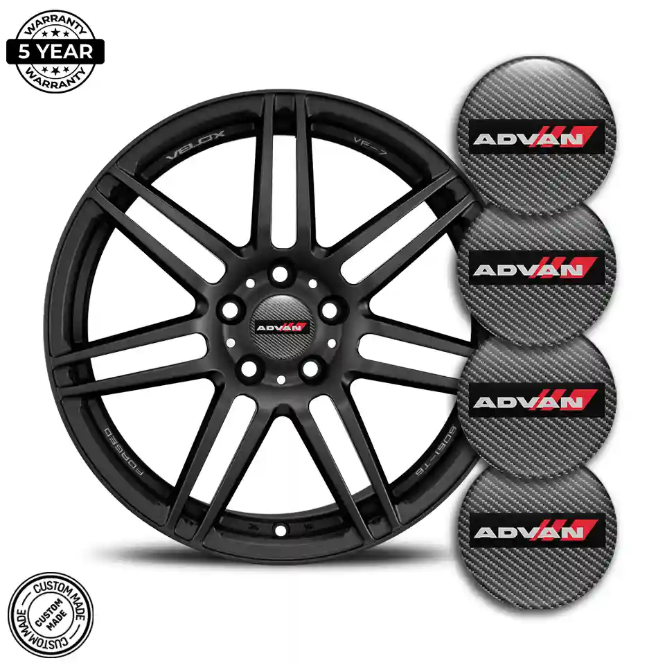 Advan Logo Silicone Badge Self-Adhesive High Quality