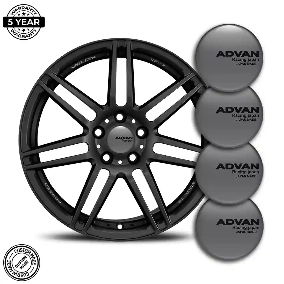 Advan Logo Silicone Badge Self-Adhesive Premium Edition