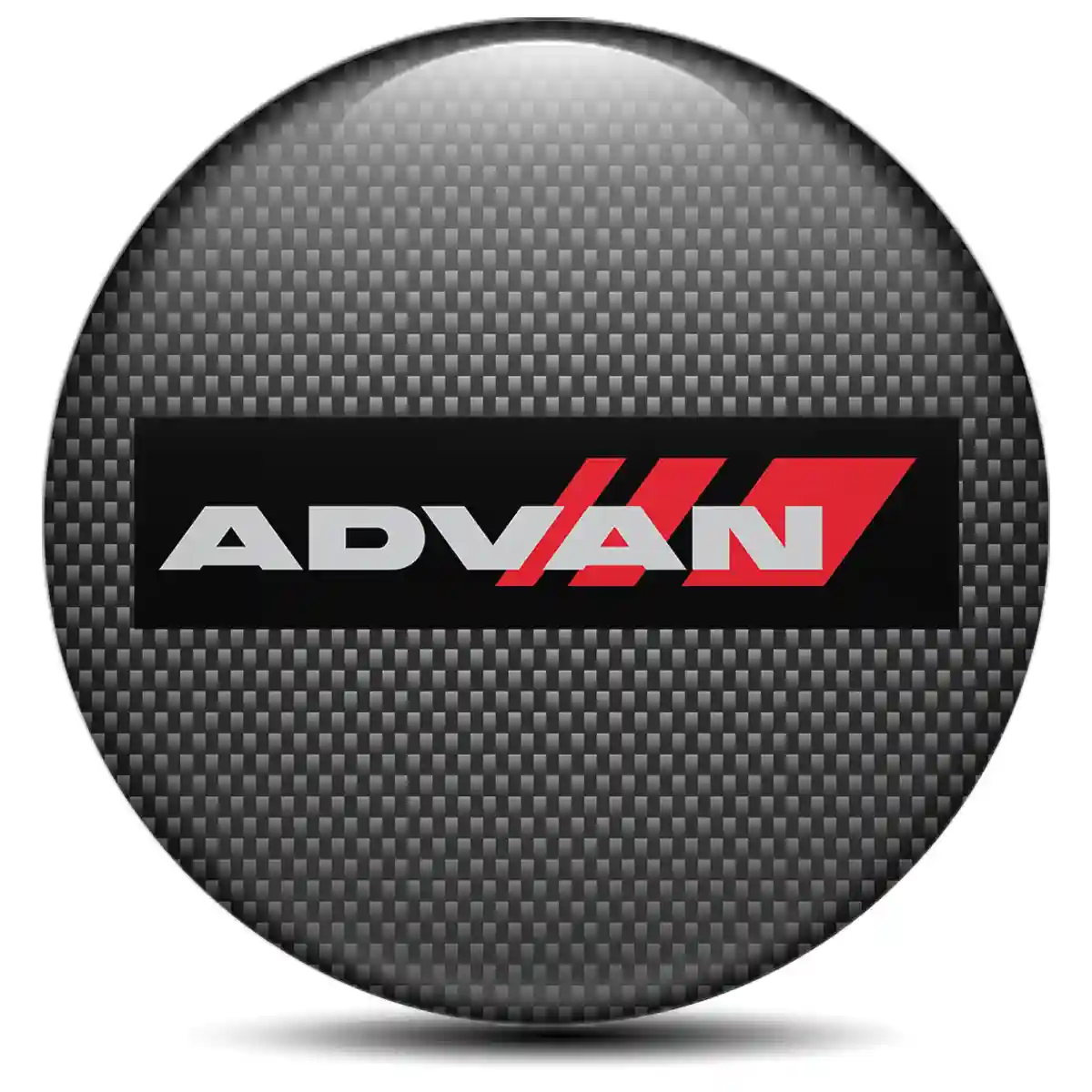 Advan Logo Silicone Badge Self-Adhesive Stylish Design