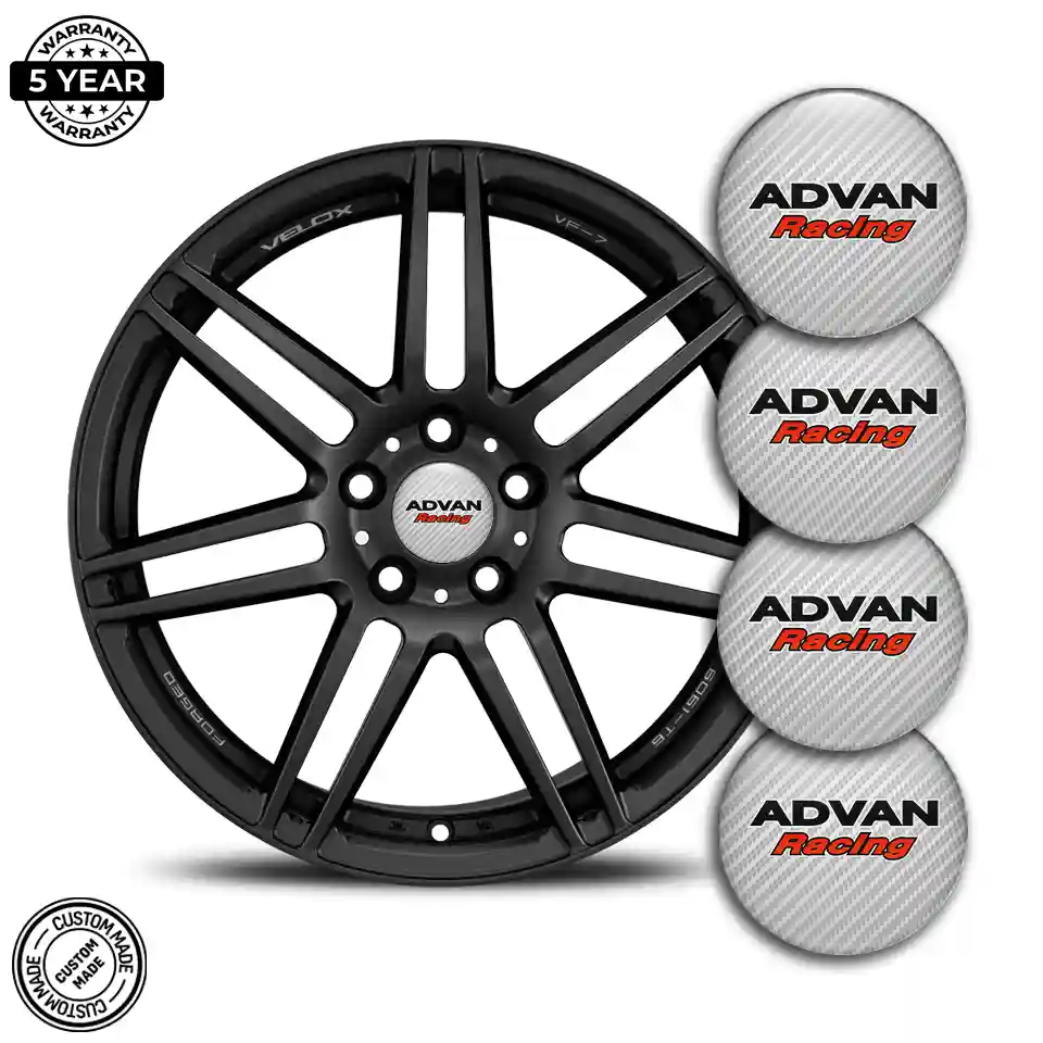 Advan Logo Silicone Emblem High Quality