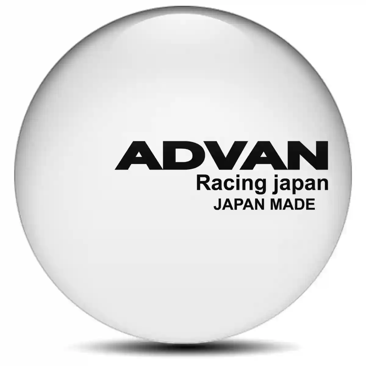 Advan Logo Silicone Sticker Premium Quality