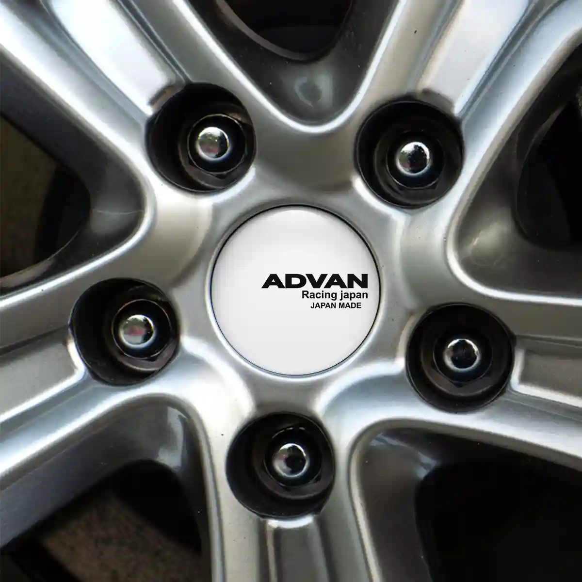 Advan Logo Silicone Sticker Premium Quality