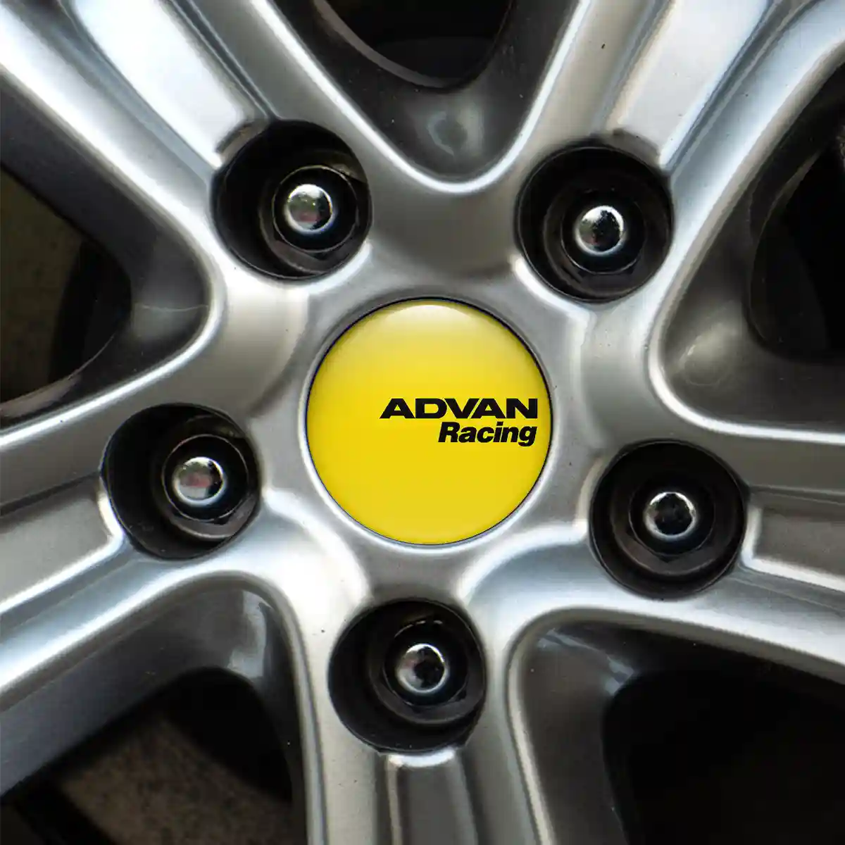 Advan Silicone Emblem High Quality