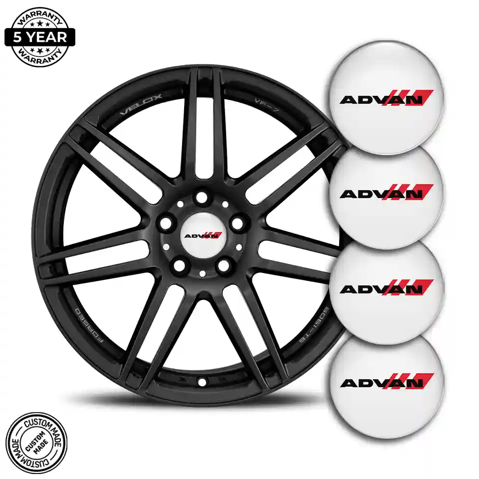 Advan Silicone Emblem Self-Adhesive Stylish Design