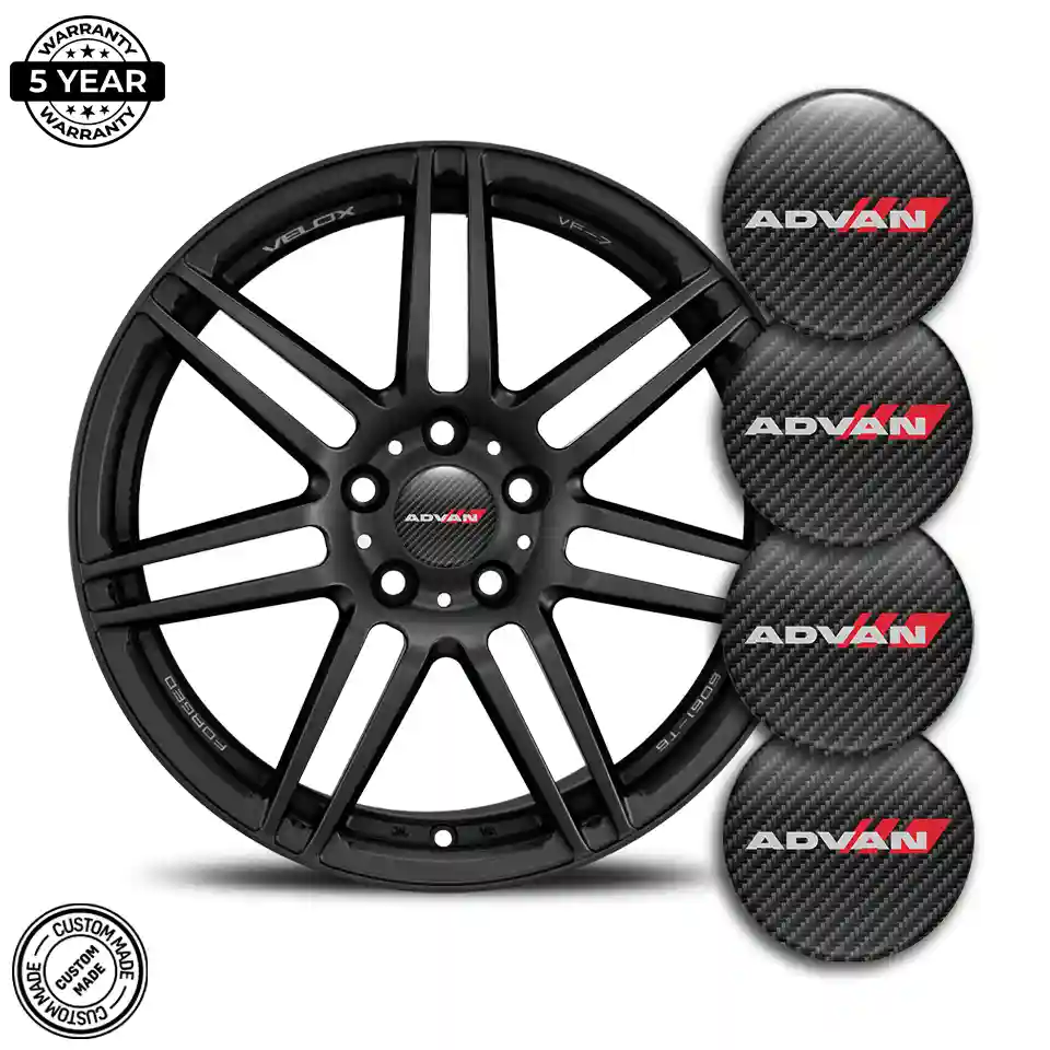 Advan Wheel Emblem Self-Adhesive Premium Edition