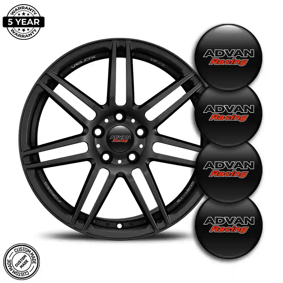 Advan Wheel Emblems High Quality