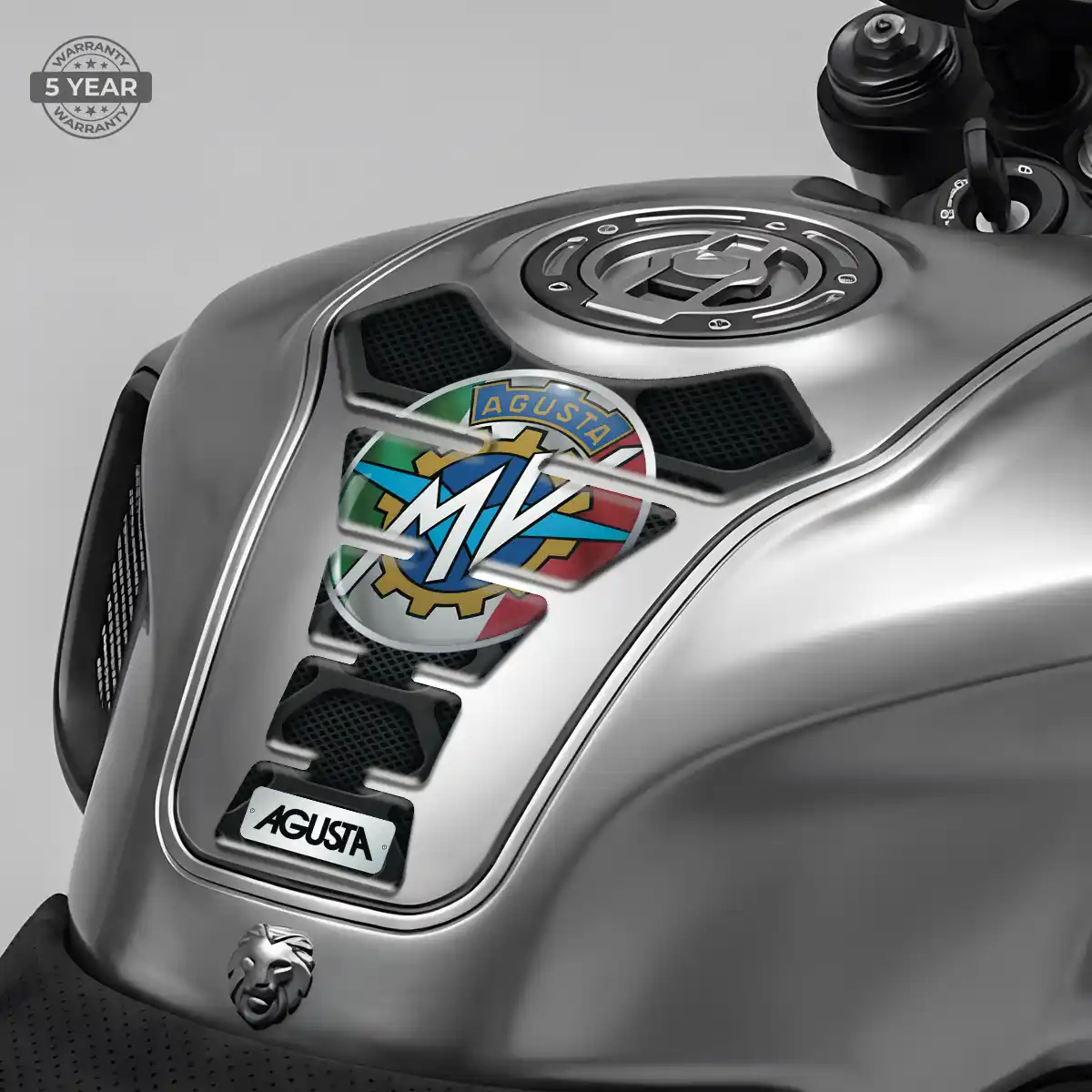 Agusta 3D Domed Tank Pad Sleek Style
