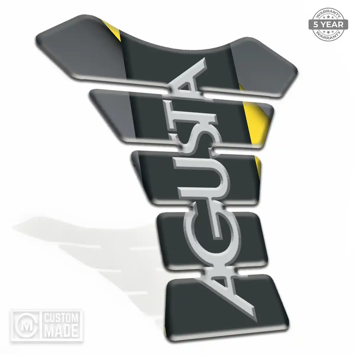 Agusta 3D Gel Tank Pad Elite Finish