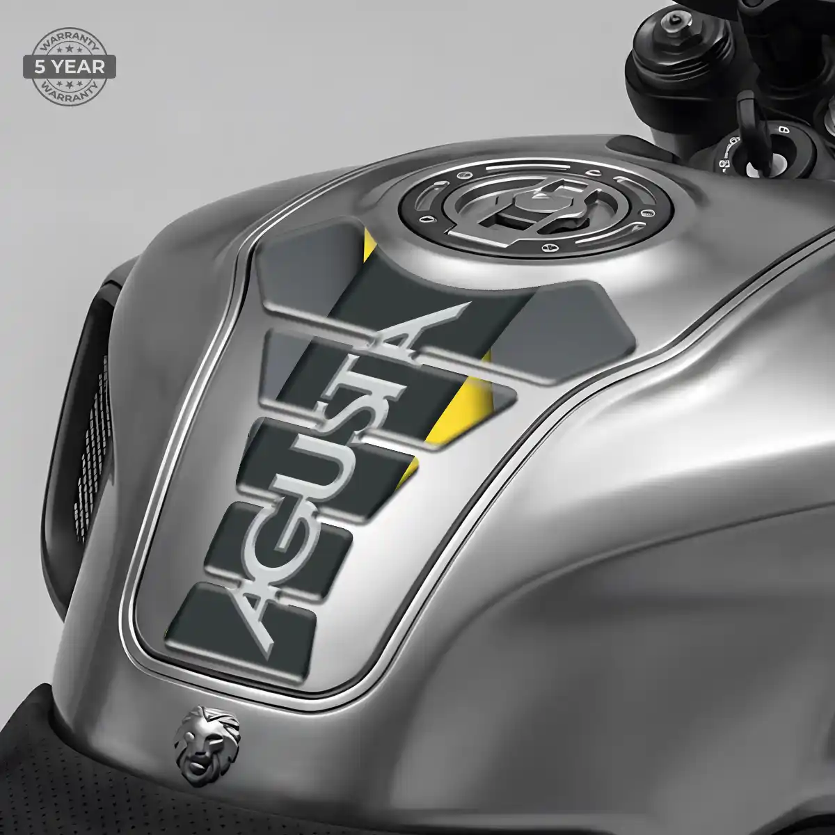 Agusta 3D Gel Tank Pad Elite Finish