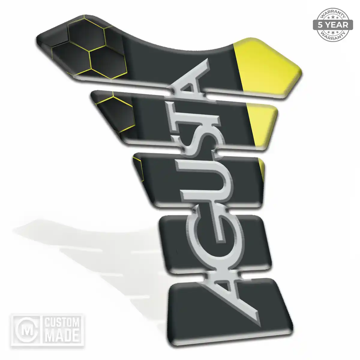 Agusta 3D Gel Tank Pad Sleek Style