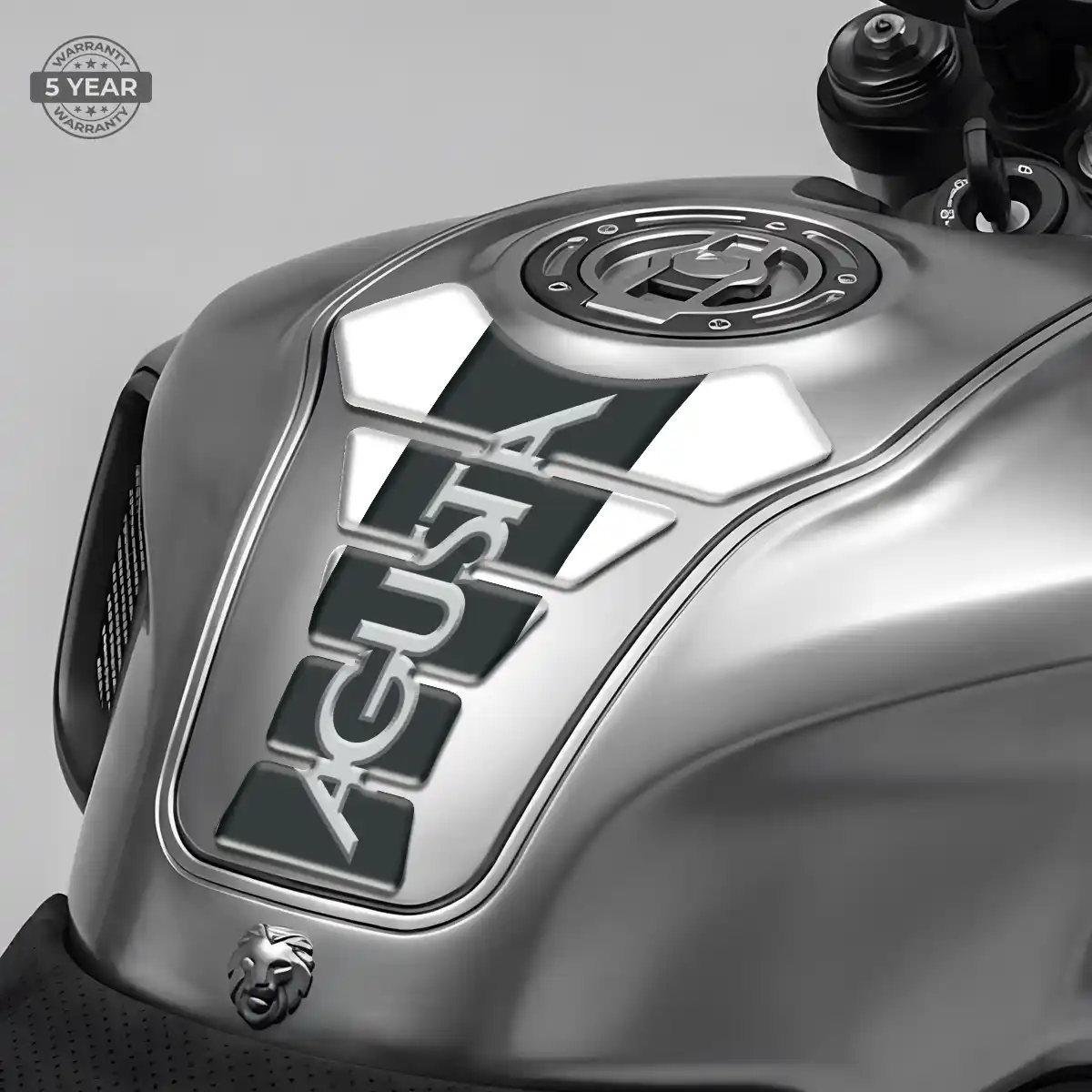 Agusta Bike Tank Protector Refined Design