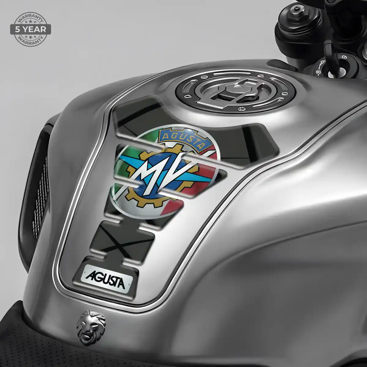 Agusta Domed Tank Pad Elite Finish