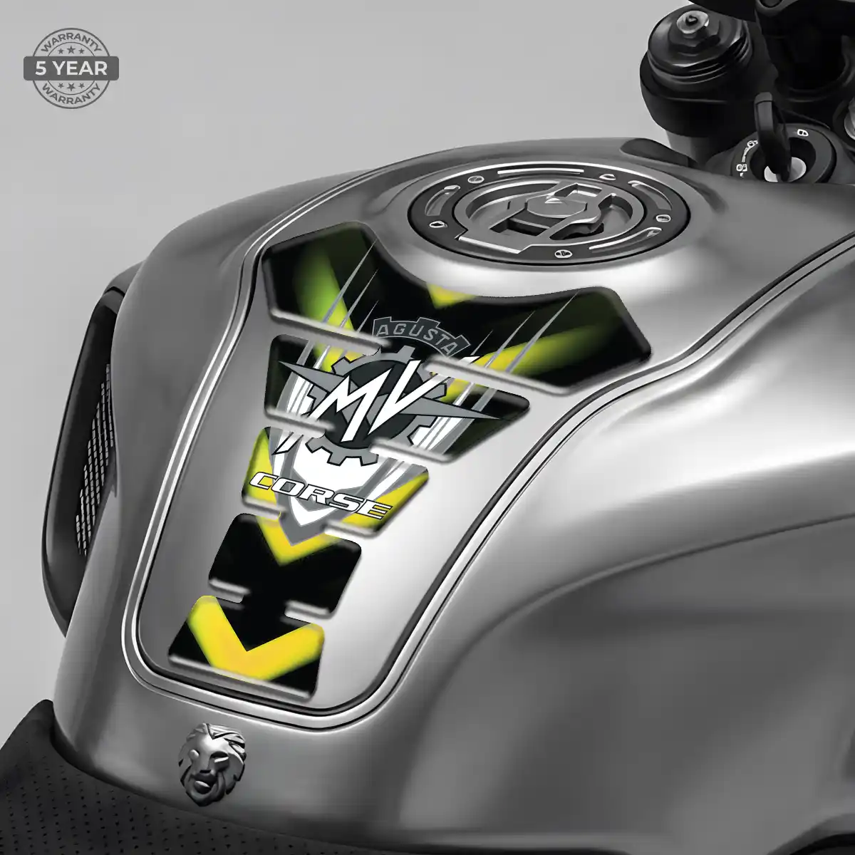Agusta Domed Tank Protector Refined Design
