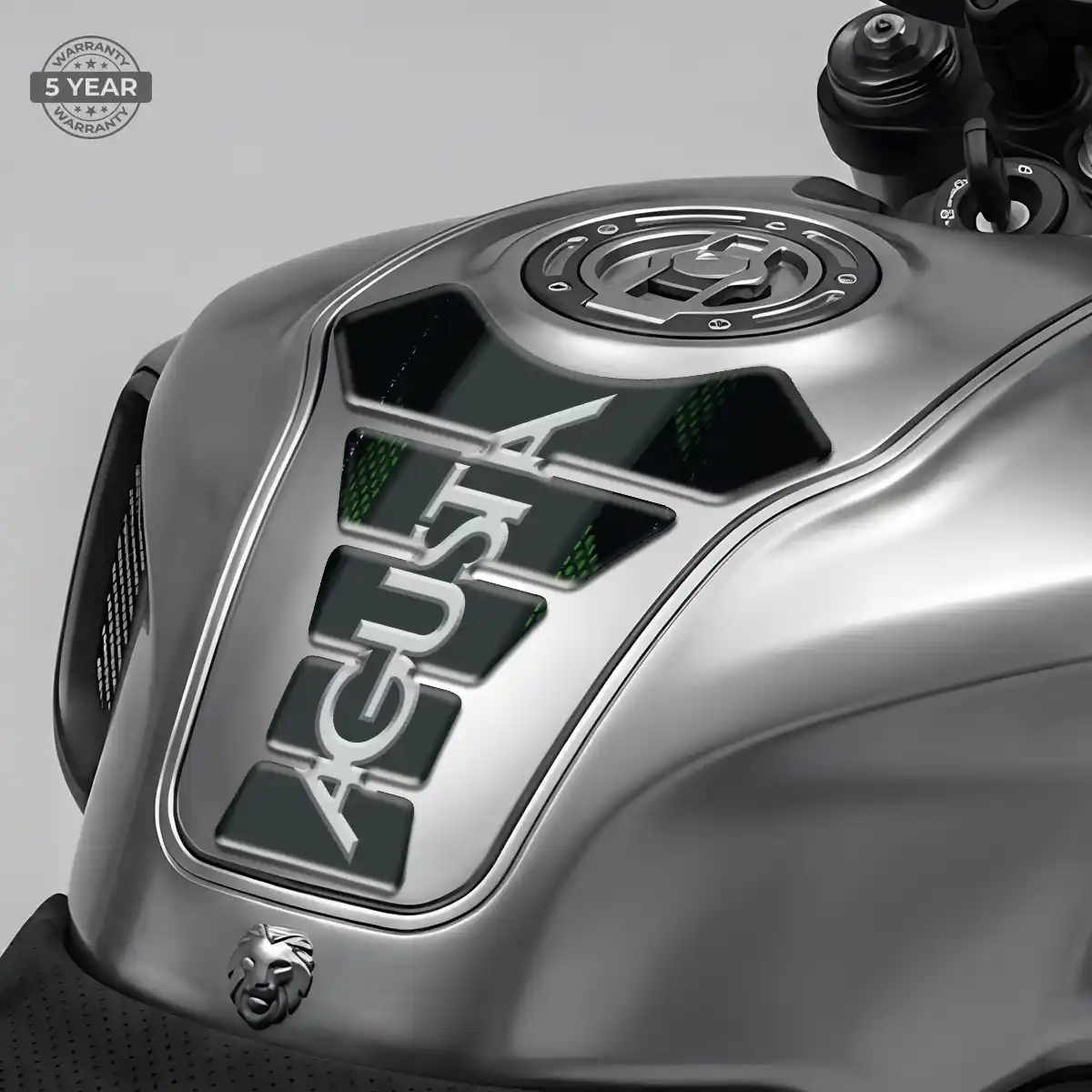 Agusta Domed Tank Protector Sleek Style