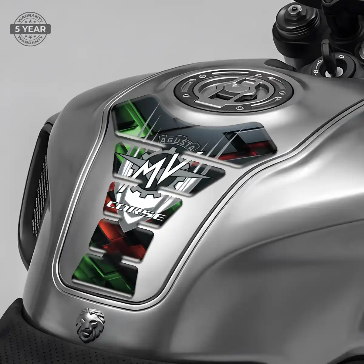 Agusta Fuel Tank Pad Elite Finish