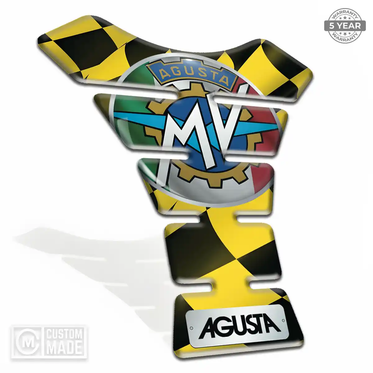 Agusta Fuel Tank Protector Sleek Style