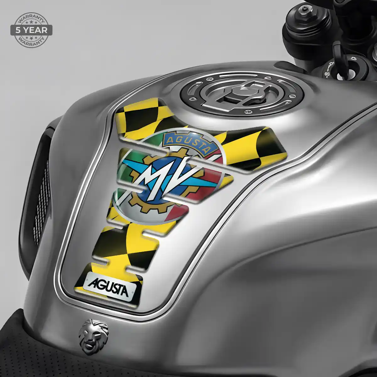 Agusta Fuel Tank Protector Sleek Style