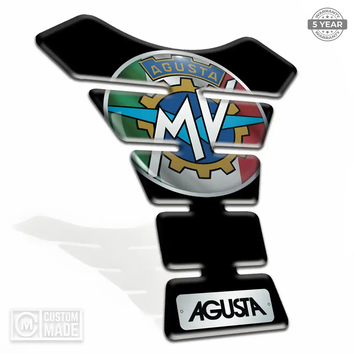 Agusta Gel Tank Pad Elite Finish