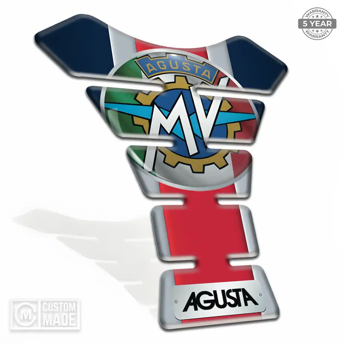Agusta Motorbike Tank Pad Refined Design