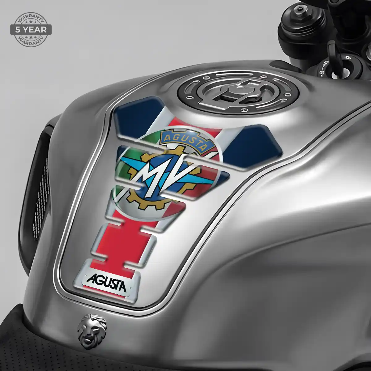Agusta Motorbike Tank Pad Refined Design