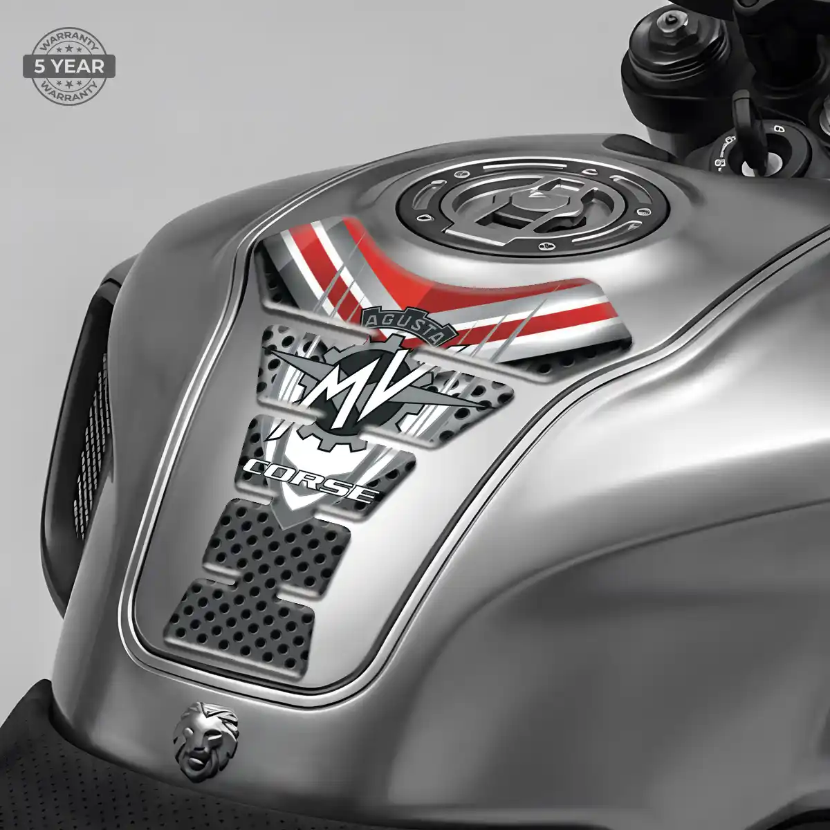 Agusta Motorbike Tank Pad Sleek Style