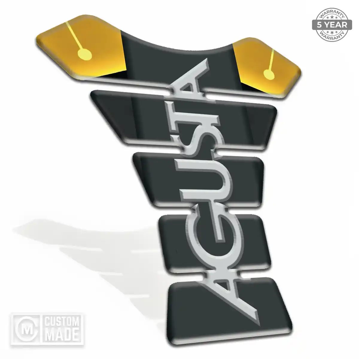 Agusta Motorcycle Tank Decal Elite Finish