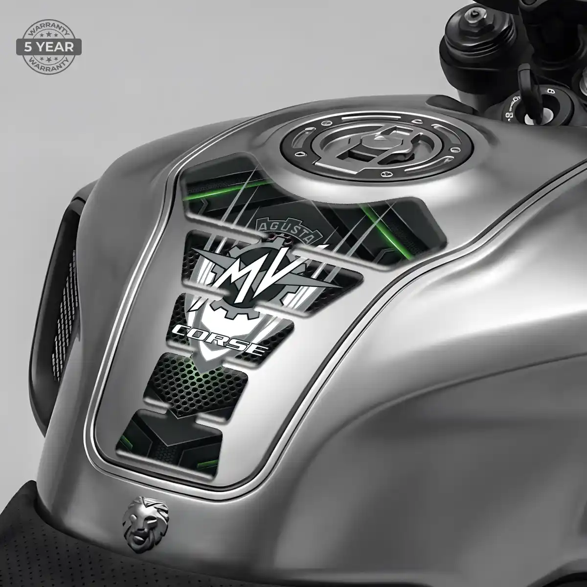 Agusta Motorcycle Tank Decal Sleek Style