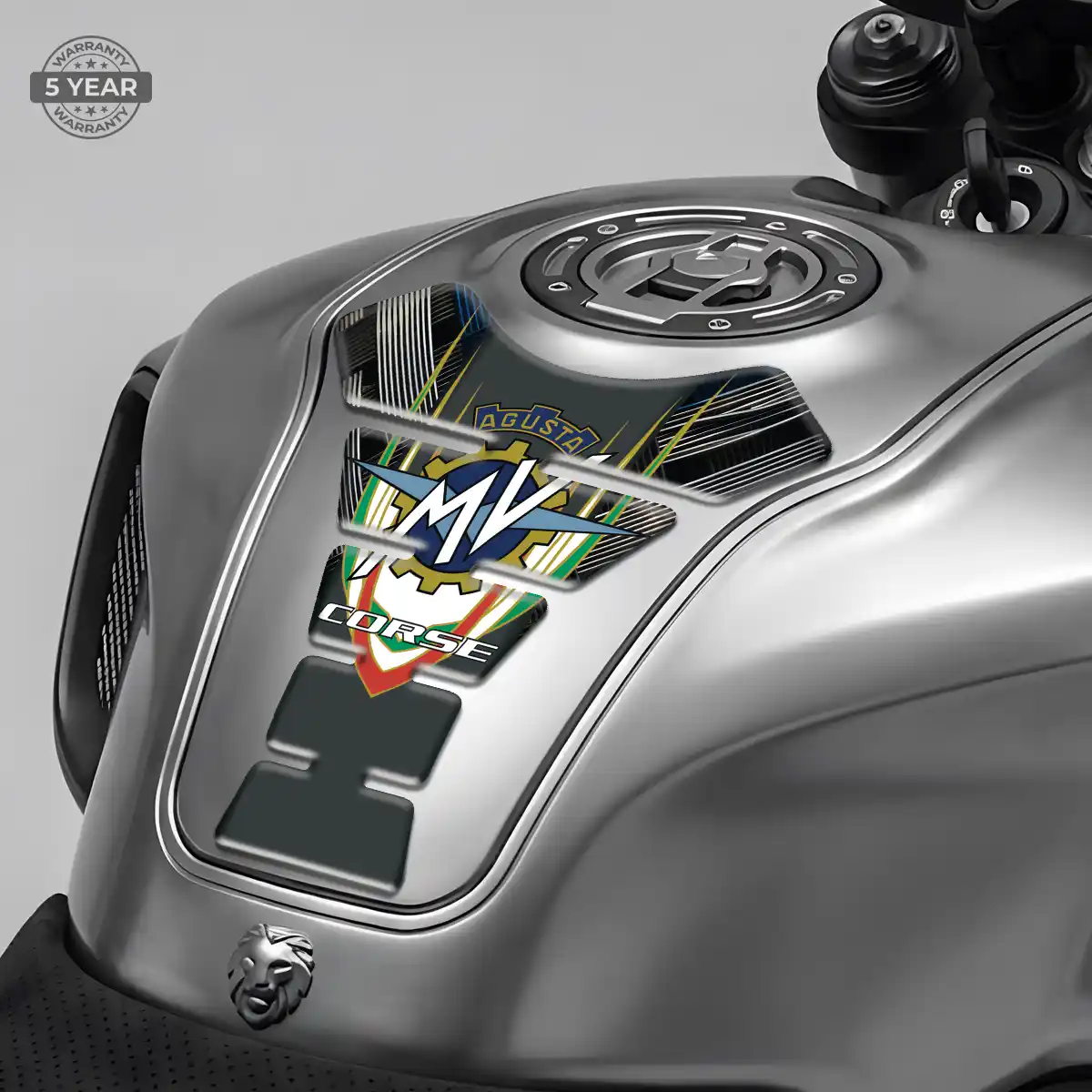 Agusta Motorcycle Tank Pad Elite Finish
