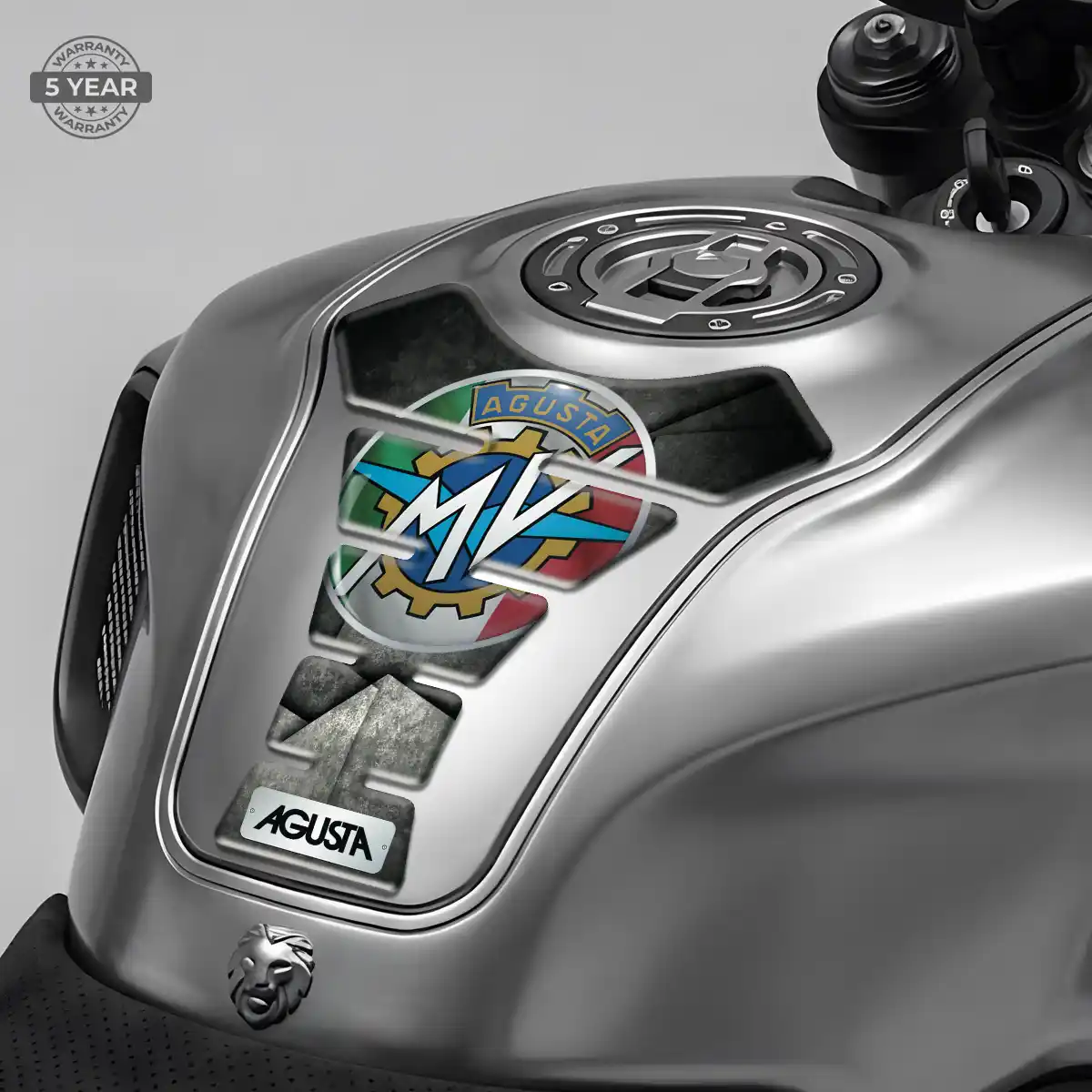 Agusta Motorcycle Tank Protector Refined Design