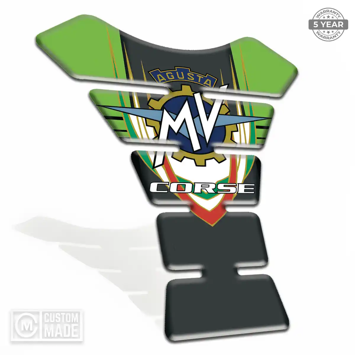 Agusta Motorcycle Tank Sticker Elite Finish