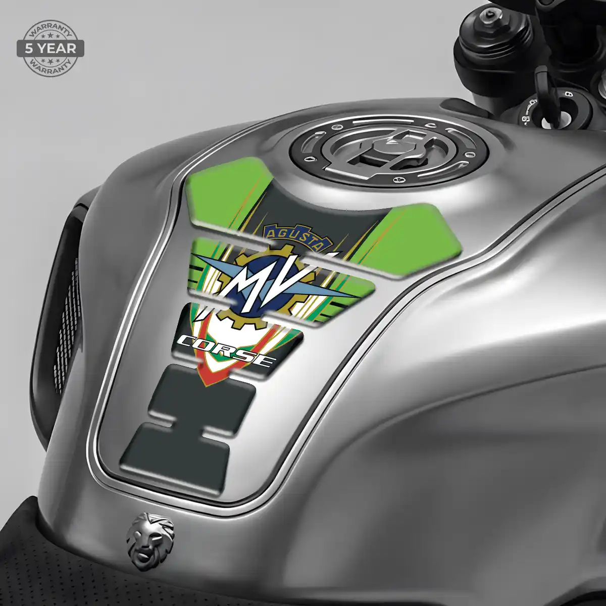 Agusta Motorcycle Tank Sticker Elite Finish