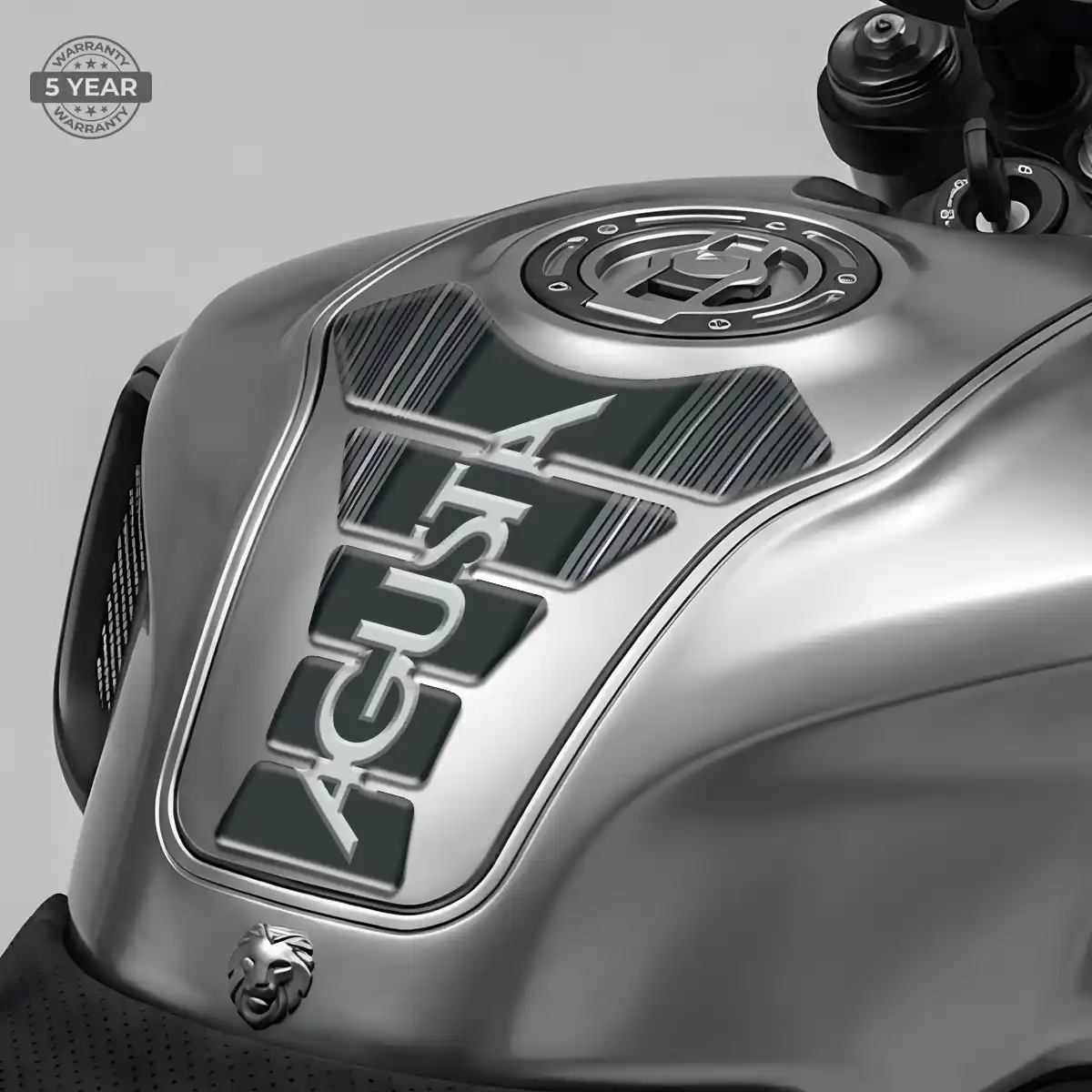 Agusta Motorcycle Tank Sticker Sleek Style